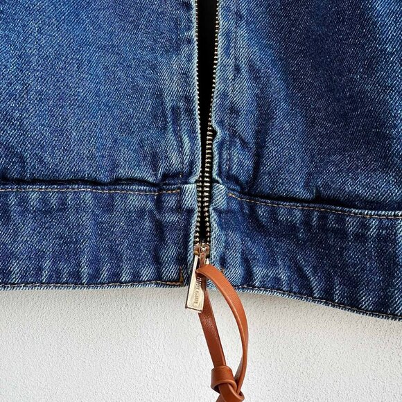 Miu Miu Women's Denim Trucker Jacket Blue - Picture 6 of 8